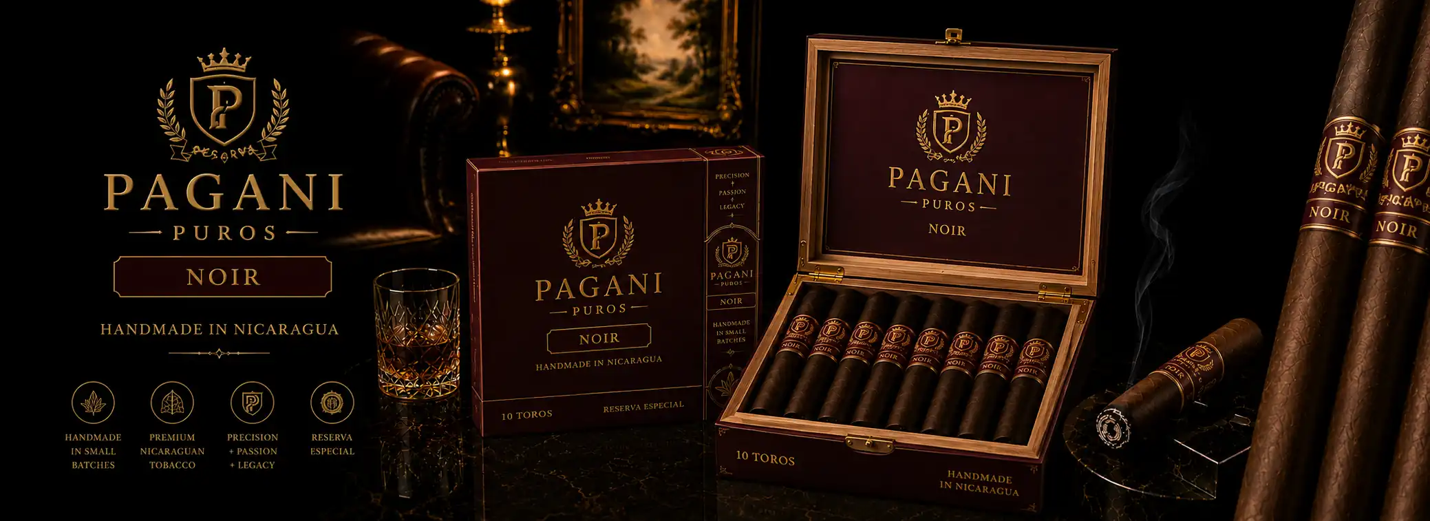 Pagani Puros Reserva & Single Malt Scotch