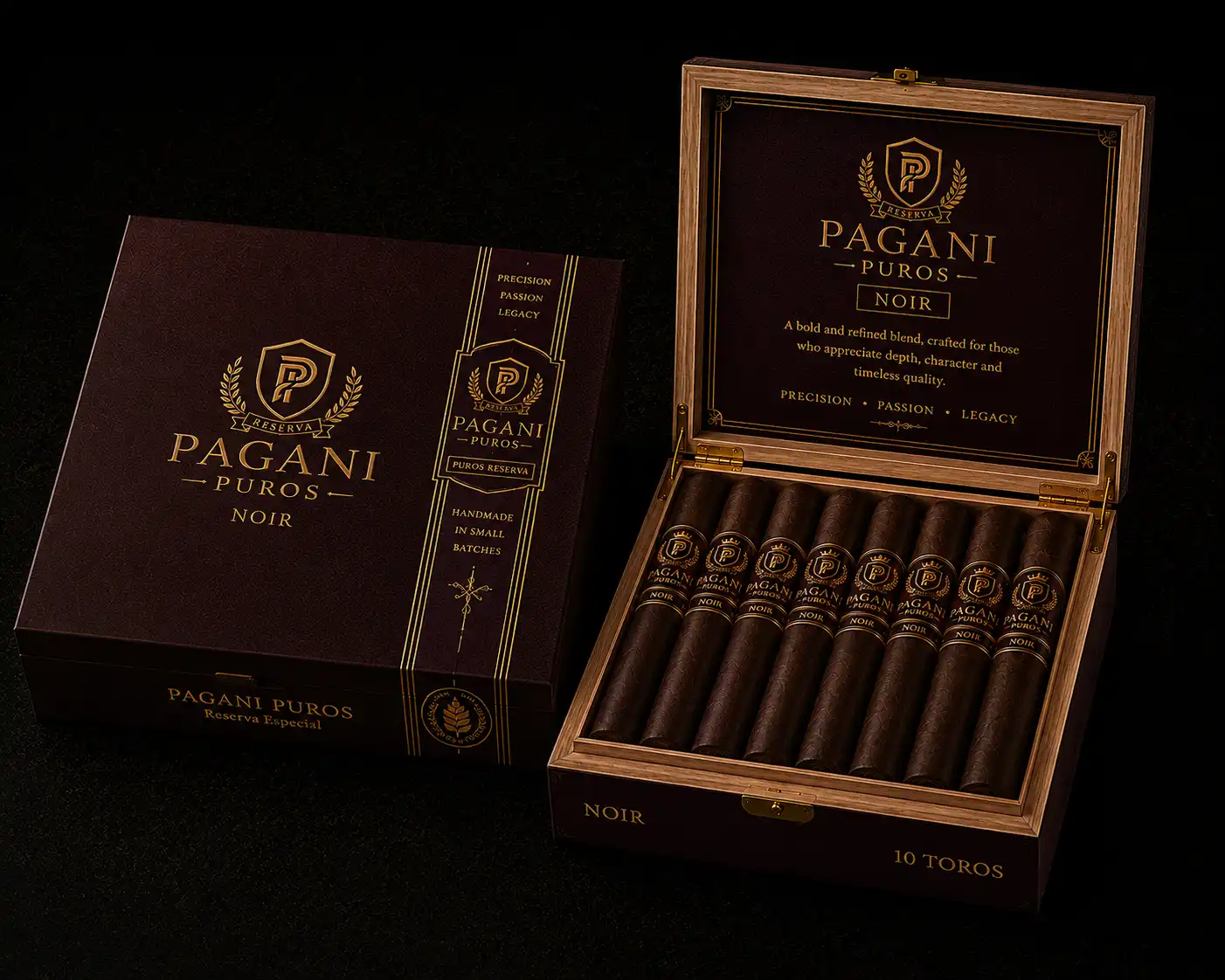 Pagani Puros Noir &mdash; Maduro