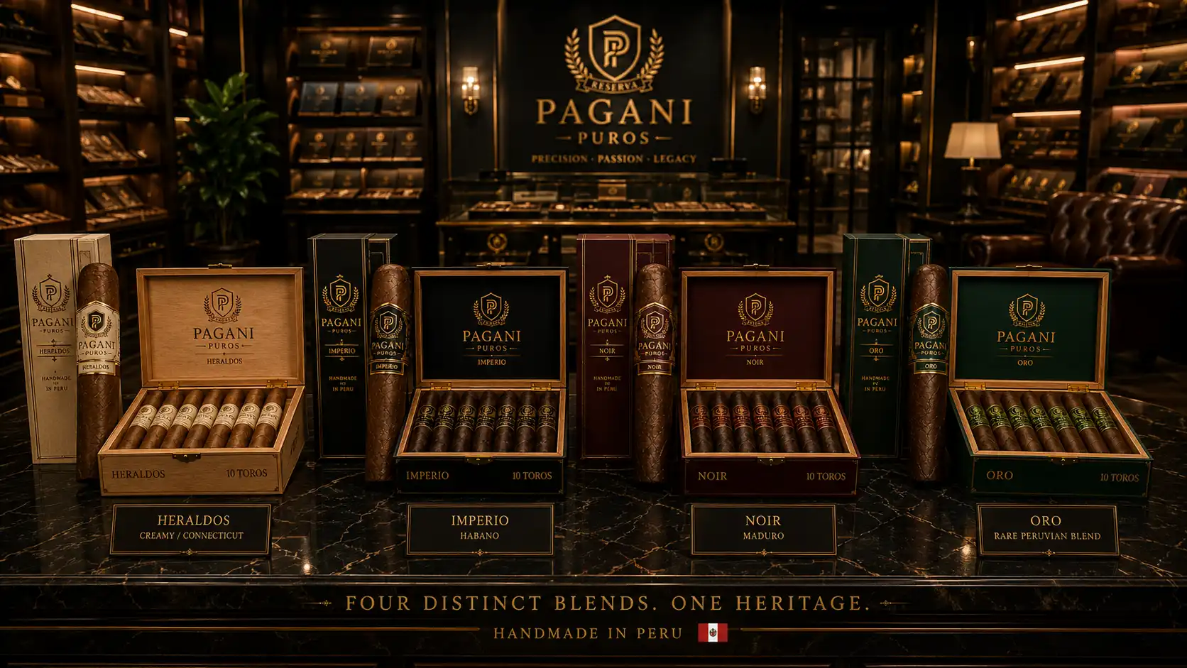 Pagani Puros Reserva ? Four Distinct Blends